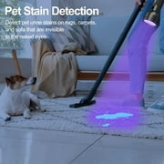 UV Flashlight 51 LEDs | Black Light | UV Light | Pet Urine Detector | Detect Dog/Cat Urine/Dry Stains/Bed Bug