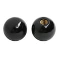 thumbnail image 4 of Chendee 5Pcs Black Round Ball Bakelite Lever Knob M5/6/8/10/12 Machine Tool Replacement,M12X40, 4 of 9