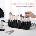thumbnail image 5 of Unique Bargains Makeup Brush Bag Waterproof Stand-Up Makeup Brush Organizer Travel-Friendly Design Black, 5 of 7
