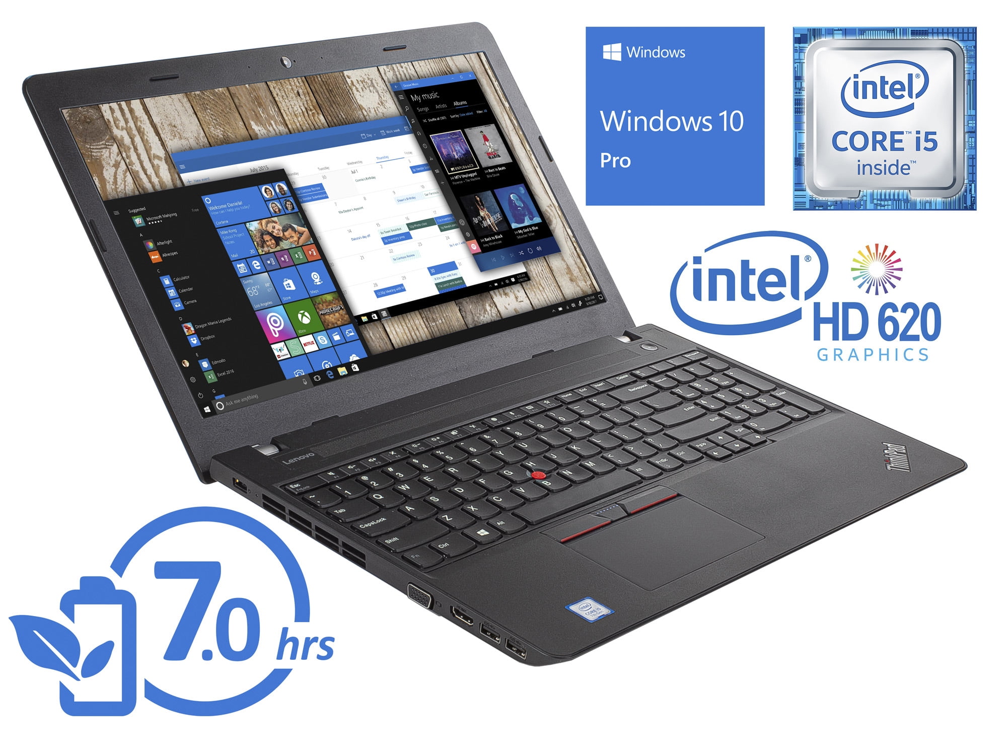 Refurbished Lenovo ThinkPad E570 Notebook, 15.6 Refurbished Lenovo ThinkPad E570 Notebook, 15.6