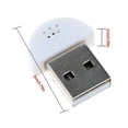 thumbnail image 2 of Dsseng USB Mini Microphone Driver-Free Mic for Laptop Computer Recording Equipment Device  White, 2 of 5