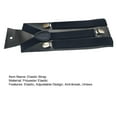 thumbnail image 4 of YAOBAMM Solid Color Suspenders Unisex Elastic Strap Suspenders Y Back Braces Solid Color Adjustable Party Daily Accessory, 4 of 7