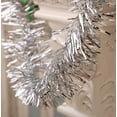 thumbnail image 3 of Topboutique 70.86 Feet Christmas Foil Tinsel Garland Decoration for Holiday Tree Walll Rail Home Office Event-Silver Gold Blue Purple Red Green (6PCS）, 3 of 6