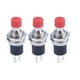 thumbnail image 3 of 3 interruptores de botón pulsador momentáneos de alto rendimiento de mm , 2 pines, 250 V CA/1 a, 125 V CA/3 a, accesorio redondo de Cola Pulsador momentáneo, 3 of 7