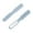 Blue, variant on Foldable Hair Brush Travel Comb With Pocket Comb Thick Curly Hair Compact Hair Brush For Travel Car Folding Small Comb Portable Comb For Children And Ladies Long Hair - Purple