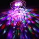 thumbnail image 5 of Lámpara bombilla giratoria de 6W Ndcxsfigh con bola mágica de cristal RGB LED para escenario, 5 of 6