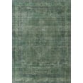 thumbnail image 1 of Ahgly Company Indoor Rectangle Mid-Century Modern Pine Green Oriental Area Rugs, 7' x 9', 1 of 6
