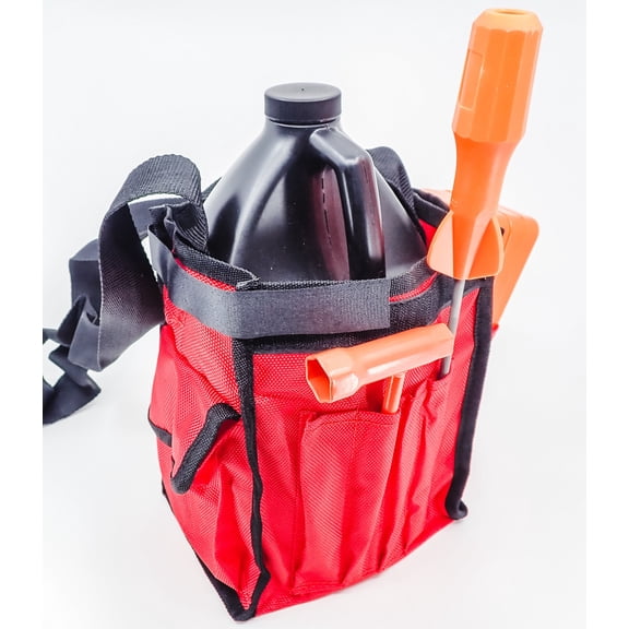 FORESTER CHAINSAW OIL AND TOOL TOTE CARRY BAG