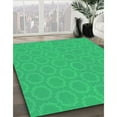 thumbnail image 3 of Ahgly Company Tapis de Zone Carré Lavable en Machine Vert Printemps Transitionnel, 8 Pieds Carré, 3 of 7