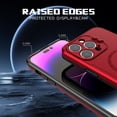 thumbnail image 4 of Pour iPhone 12 Pro, Étui avec Support, Étui Compatible MagSafe avec Cache-Caméra Intégré, Étui Mince Antichoc Anti-Poussière, Violet, 4 of 6