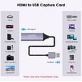 thumbnail image 2 of Tarjeta de captura de vídeo Dbilida YUY2 1080P 60FPS USB 3.0 HDMI a USB, 2 of 7