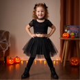 thumbnail image 4 of Girls Tutu Skirt 3 Layers Tulle Ballet Skirt, Elastic Waist Fluffy Princess Tutu, Toddler Kids Dance Dress Up Costumes, 4 of 7