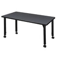 thumbnail image 3 of Regency Kee 42 x 24 in. Height Adjustable Mobile Classroom Activity Table- Grey, 3 of 5