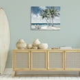 thumbnail image 3 of Stupell Industries Peaceful Tropical Landscape Coastal Painting Gallery Wrapped Canvas Art Print Wall Art, 40 x 30, 3 of 8
