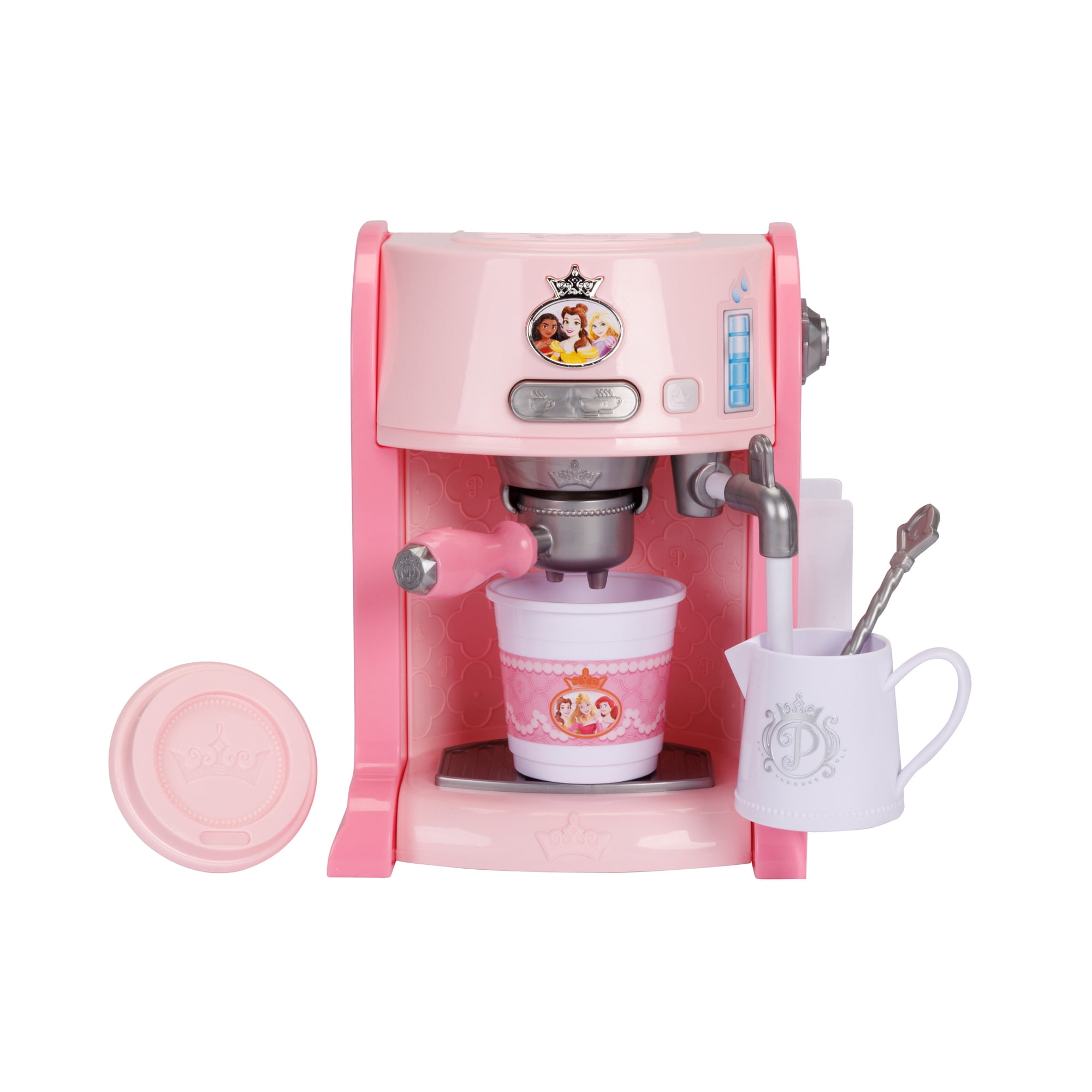Disneys Style Collection Pretend Play Espresso Maker Realistic Sounds and Lights Fits Age Group 3+ (图4) Disneys Style Collection Pretend Play Espresso Maker Realistic Sounds and Lights Fits Age Group 3+ (图4)