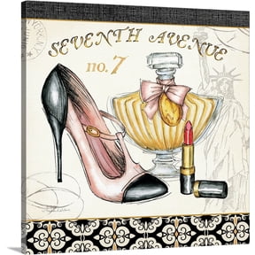 Great BIG Canvas | "Boutique de Luxe III" Canvas Wall Art - 20x20