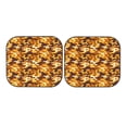 thumbnail image 5 of Lsque Desert Camouflage 2 PCS Windshield Sun Shade | CarFoldable Window Covers | Car Accessories Reflect UV for Universal Cars SUV Truck | Medium, 5 of 7