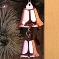 thumbnail image 5 of Adornos colgantes navideños FloreceBien, colgadores de puerta con cascabeles, campana navideña para colgar en la puerta con lazo de cinta, 5 of 5