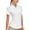 029-White, variant on Women's Short Sleeve Golf Polo Shirts Quick Dry UPF 50+ Business Casual Collared Shirt Tennis Shirt Athletic Shirts Quarter Zip Pullover