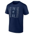 thumbnail image 2 of Men's  Navy Memphis Grizzlies Michelob Ultra Full Court T-Shirt, 2 of 3