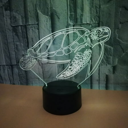 

3D Night Light with Visual Feast and Colorful Patterns Smart Sensor and Colorful Modes Ideal for Bedroom Living Room and Study