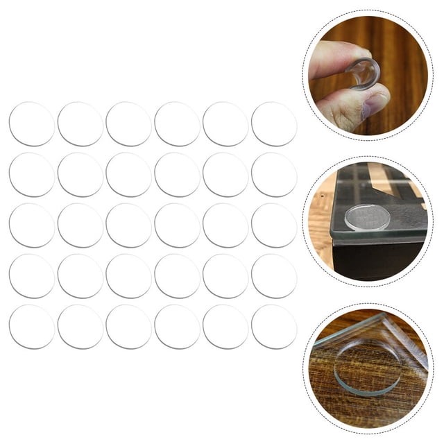 WRISTBIQUE 30Ud Protectores Transparentes Para Patas De Y Con Material De Silicona Duradero