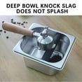 thumbnail image 4 of Stainless Steel Coffee Knock Box Large Coffee Slag Grind Bucket Container for Coffee Machine, 4 of 5