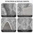 thumbnail image 6 of TECHVIDA Kitchen Rugs 3 Piece Set,Non Slip Machine Washable Kitchen Mats,Boho Vintage Abstract Kitchen Carpet for Farmhouse Living Room Hallway, 6 of 10