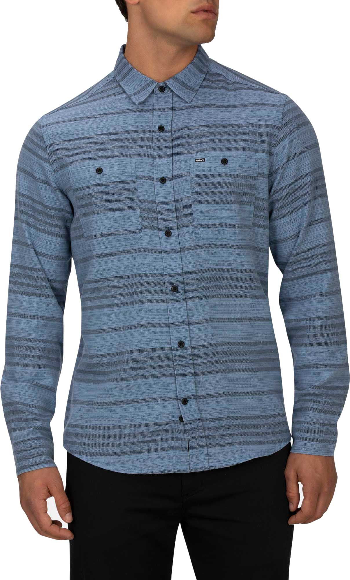 Hurley Hurley Men's Blake Long Sleeve Woven Button Down Shirt