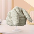 thumbnail image 4 of D-GROEE Floppy Sherpa Beanie Hats Cute Bunny Ears Funny Hat Fluffy Winter Cap Warm Rabbit Skull Cap Outdoor Slouchy Hat, 4 of 8