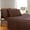 Brown, variant on Elegant Comfort Luxury Soft 1500 Premium Hotel Quality Bedding Set, California King Elite Orange