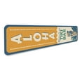 thumbnail image 3 of Aloha Welcome To Our Tiki Bar Aluminum Metal Decor Sign - 4x18 inches, 3 of 4