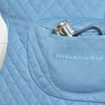 thumbnail image 3 of KITCHENAID Fitted Tilt-Head Solid Stand Mixer Cover with Storage Pocket, Quilted 100% Cotton, Blue Velvet, 14.4"x18"x10", 3 of 10