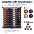 thumbnail image 2 of Vertuo Coffee Pod Holder Drawer, Vertuo Coffee Capsule Storage Organizer, Coffee Pod Stands for Counter, Suitable for Home, Office, Kitchen, 2 of 8