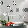 thumbnail image 2 of Mural Mosaico Pegatinas de pared Patrón Decoración Calcomanía 12Pcs Set Sunnimix Etiquetas engomadas de los azulejos de mosaico, 2 of 8