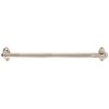 Classic Traditional 24" Grab Bar with Brass Construction - Finish: Polished Nickel