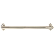 Classic Traditional 24" Grab Bar with Brass Construction - Finish: Polished Nickel