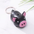thumbnail image 1 of Llavero de cerdo para hombre y mujer, collar de cerdo personalizado, sonido luminoso, joyería para interior de coche, colgante para funda de teléfono, 1 of 6