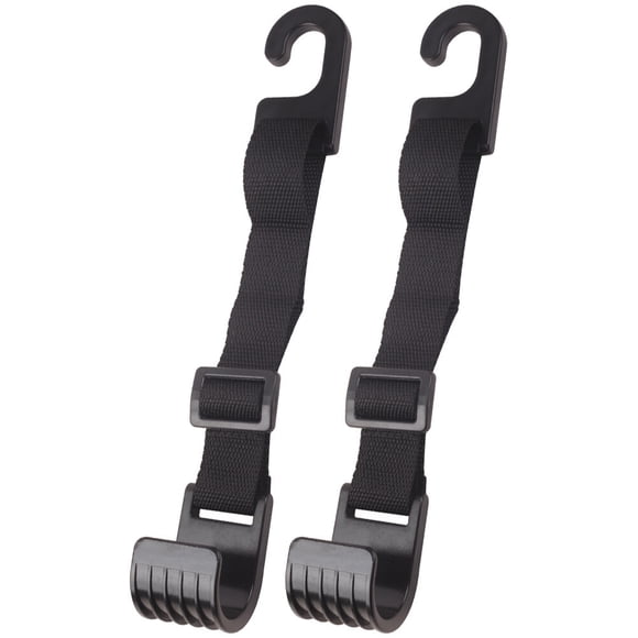 2 ganchos de almacenamiento ocultos para el asiento trasero del coche.