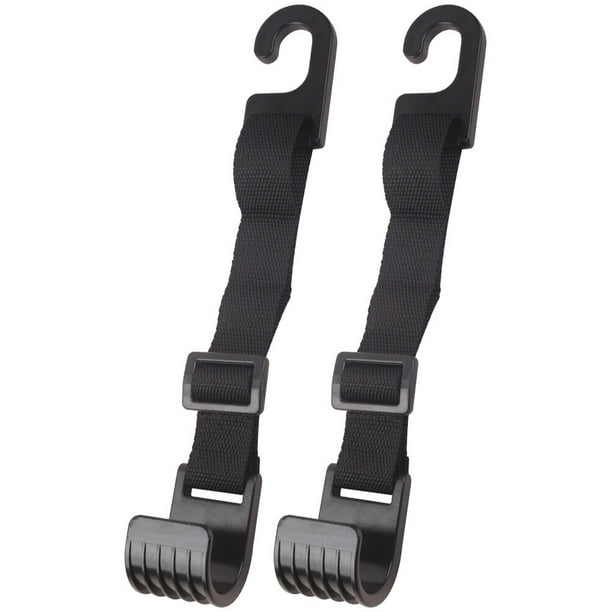 2 ganchos de almacenamiento ocultos para el asiento trasero del coche.