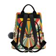 thumbnail image 2 of FORMRS Women's Travel Backpack Purse Anti-Theft Hidden Pockets Casual Shoulder Bag, Colorful Cat, 2 of 7