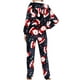 thumbnail image 4 of Mono sin orejas con capucha y cremallera de manga larga de ciervo navideño para mujer para ropa de dormir para el hogar Fridja  hfkajh102453, 4 of 9