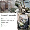 thumbnail image 4 of Clear Pvc Tarp With Grommets Heavy Duty Transparent Tarpaulin Waterproof Cover, 4 of 4