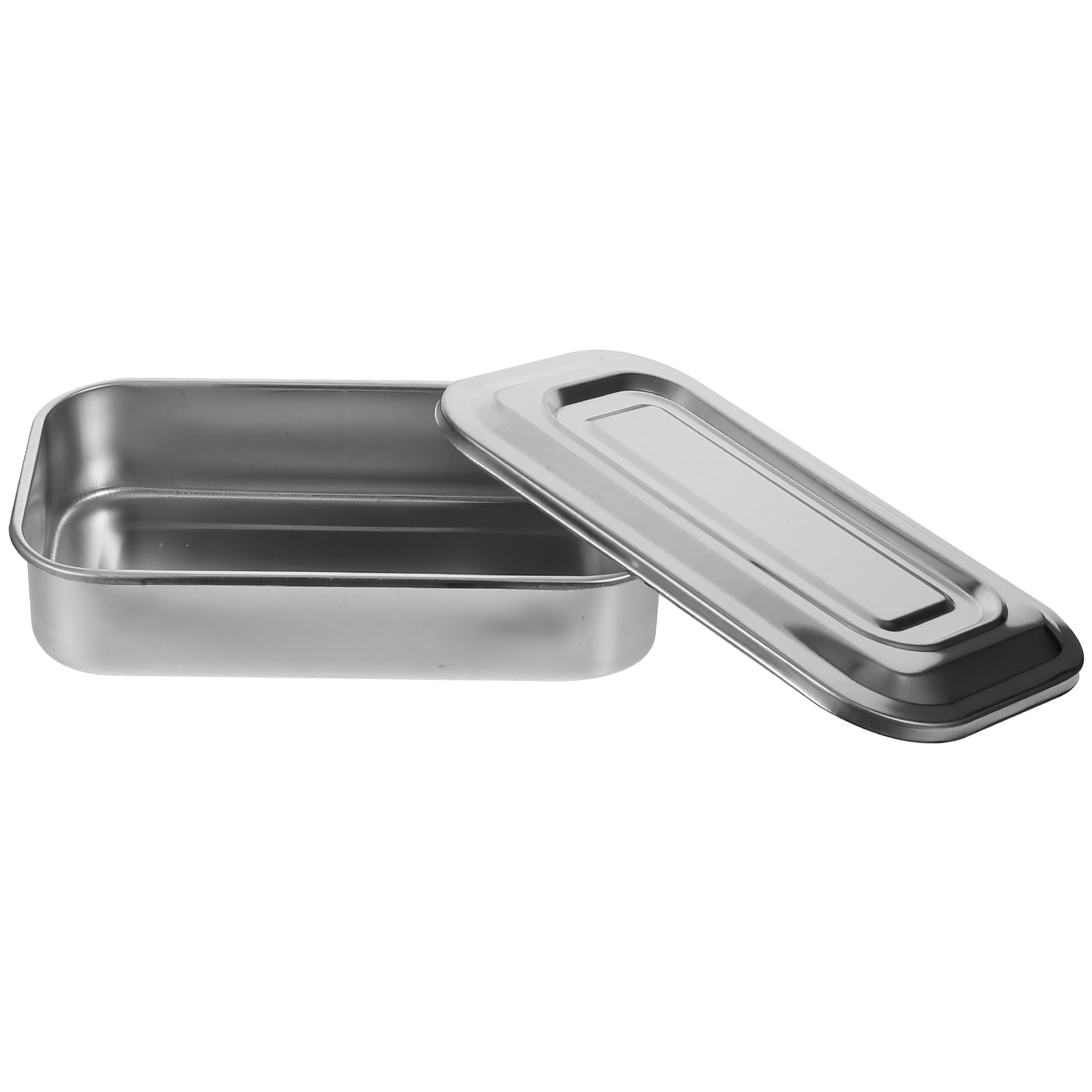 Stainless Steel Instrument Tray with Lid — Mountainside Medical