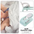 thumbnail image 2 of Shisuyan 50pcs Quilt Clips Slip Bed Fasteners For Blankets Sofa Cushions And Tablecloths And Grippers Fresh, 2 of 8