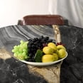 thumbnail image 6 of Marble Waterproof Tablecloth,Abstract Luxury Black Gray Gold Texture Marble Reusable Oil-Proof Table Cover for Kitchen Dining Room Party Holiday Celebration Decor Rectangle-60 x120, 6 of 6