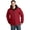 Rich Red/ Black, variant on Port Authority Men's Vortex Waterproof 3-in-1 Jacket. J332