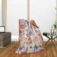 piaybook Throw Blanket Children's Summer Quilt Washed Cotton Summer Cool Quilt Thin Quilt Air