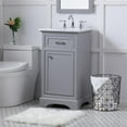 thumbnail image 2 of 19 in. Single Bathroom Vanity set in light grey, 2 of 18