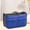 Blue#2, variant on XiYing Travel Liner Bag Organizer - Double Zip Cosmetic Case for Toiletry Storage - Large Capacity Pouch for Handbag - Mesh Pocket Travel Accessories for Women, Men - Packing Cube for Suitcase